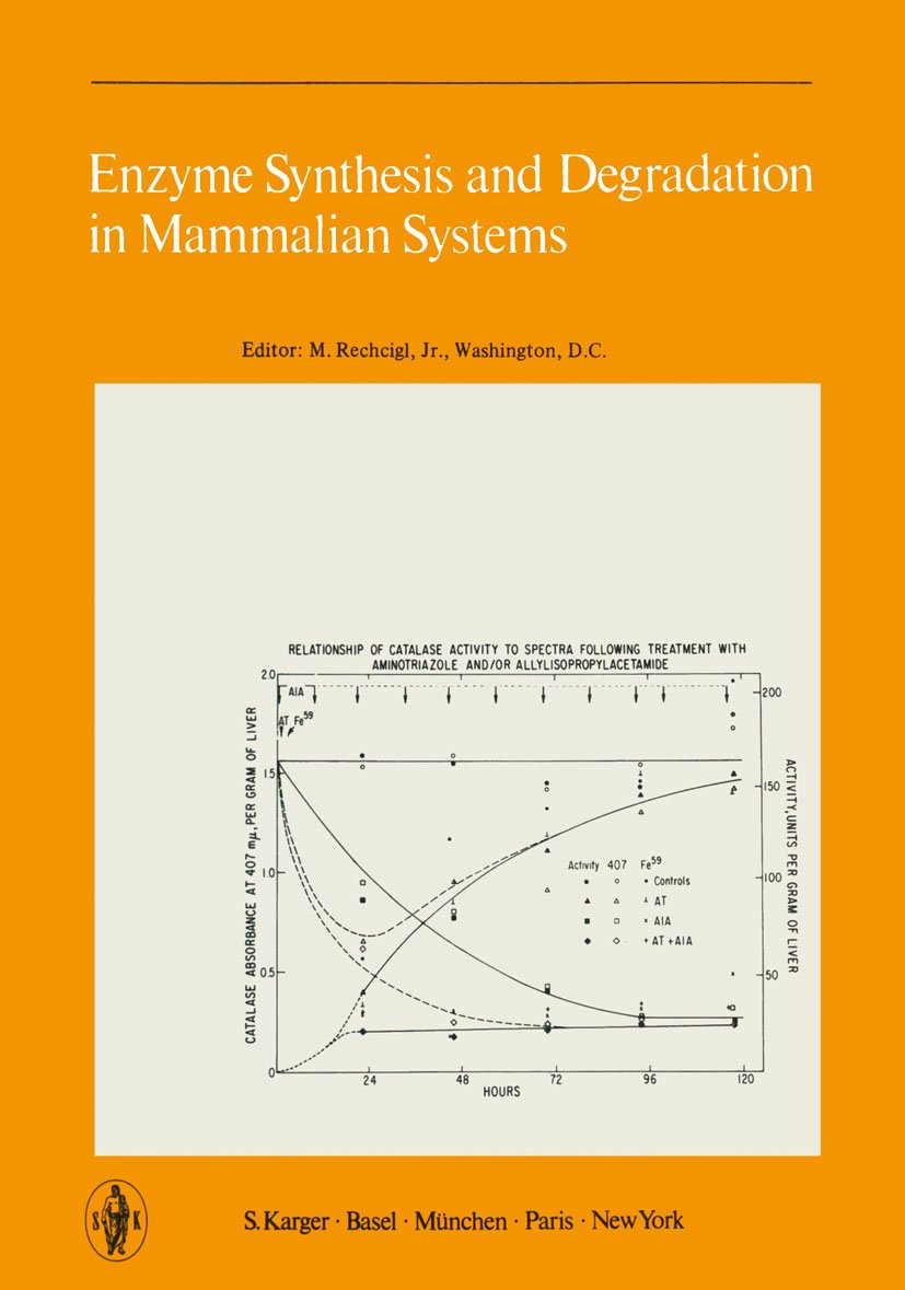 Cover of Enzyme Synthesis and Degradation in Mammalian Systems